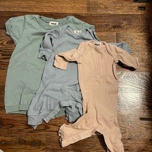 3 Roux Kids onesies